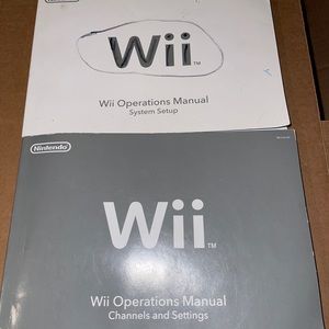 Wii user manual